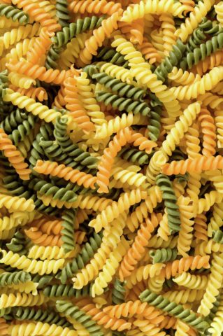 Detail of pasta
