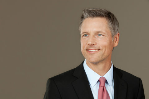 Confident businessman