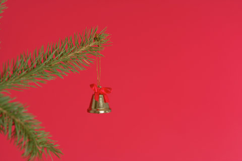 Bell on a Christmas tree