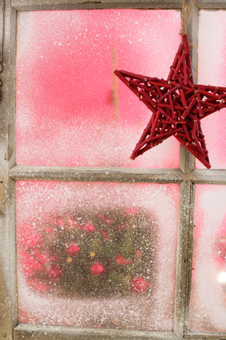 Decoration star on Window