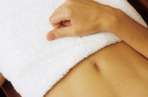 Man with a Towel around his Hips - Section - Bally - Physicalness - Sauna